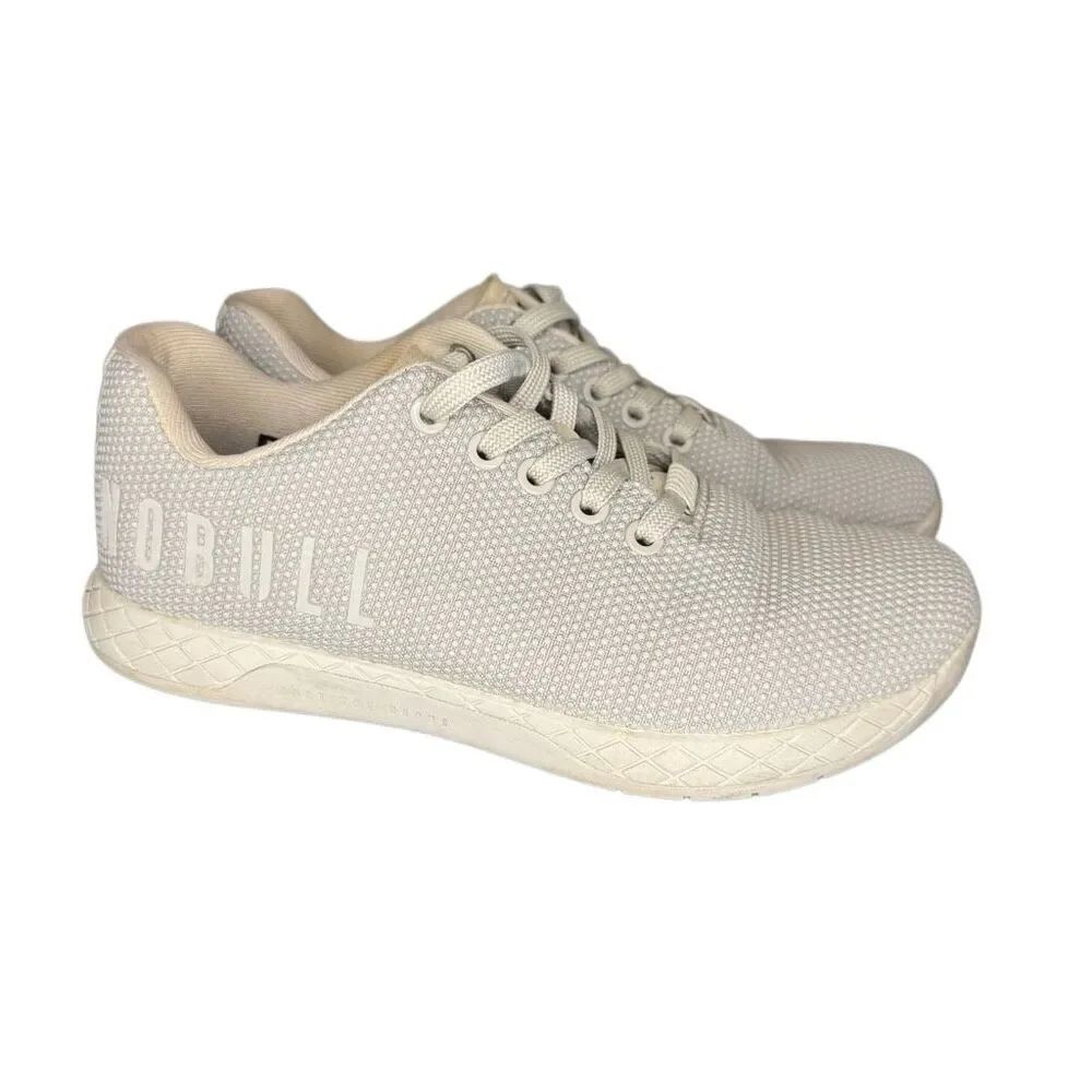 NOBULL Superfabric Trainers Shoes Women’s Size 6.5 Gym Crosslifting Grey